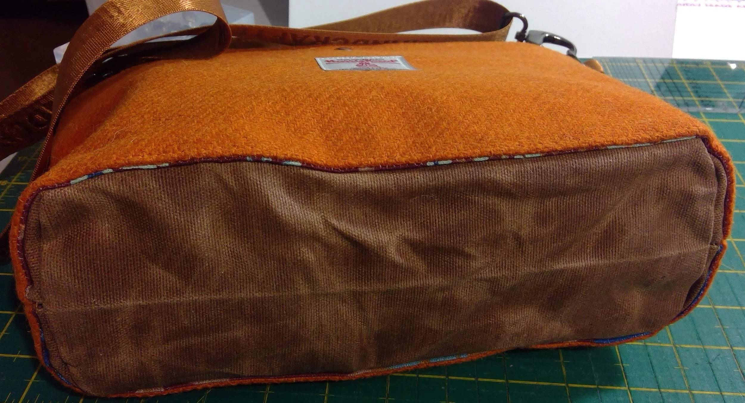 Harris Tweed® Tote Bag - Orange