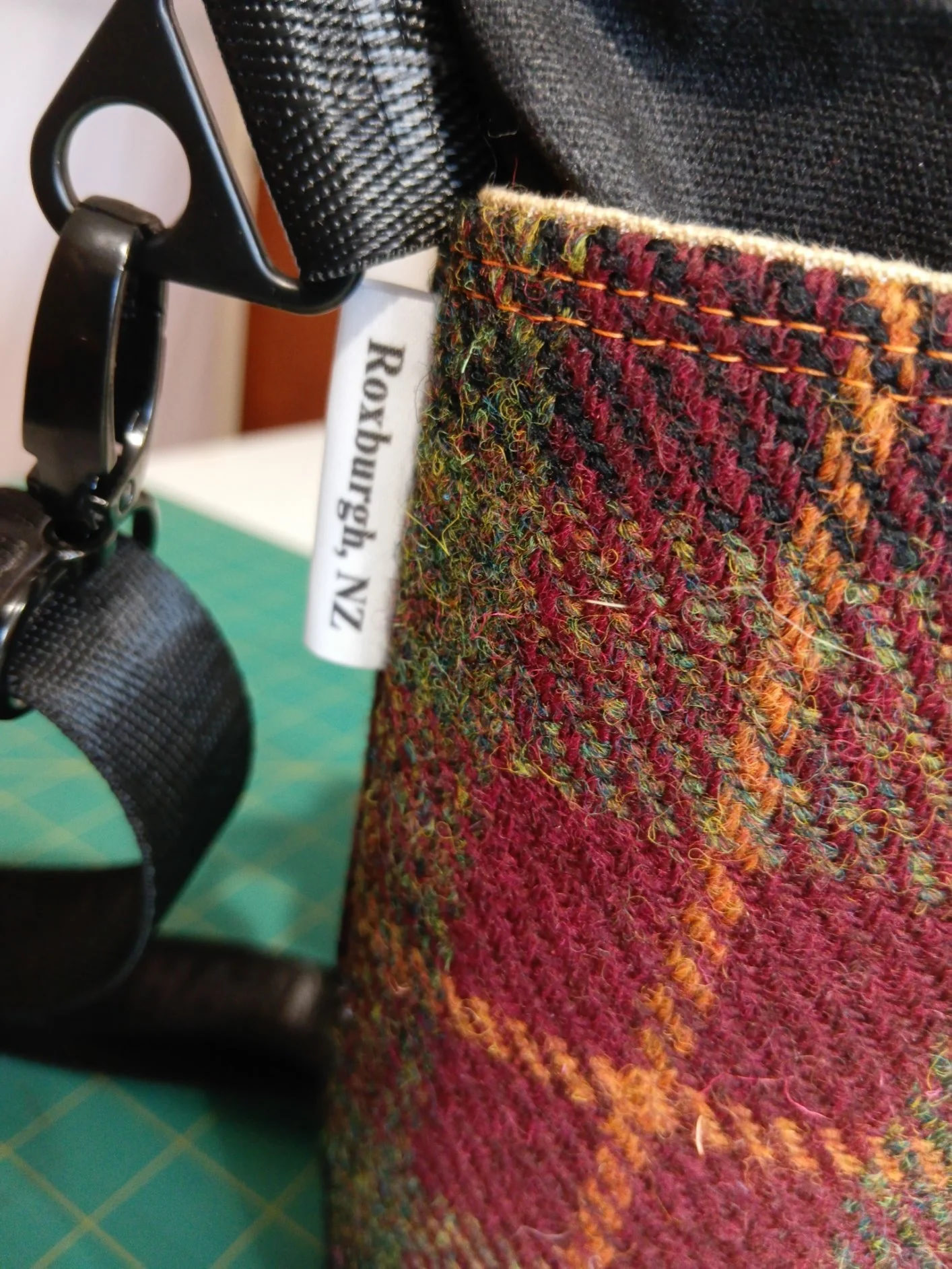 Large Harris Tweed® Tote Bag - Winter Colours