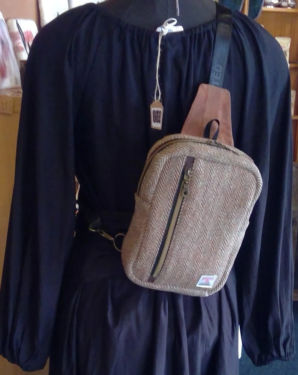 Harris Tweed® Sling Bag - Herringbone