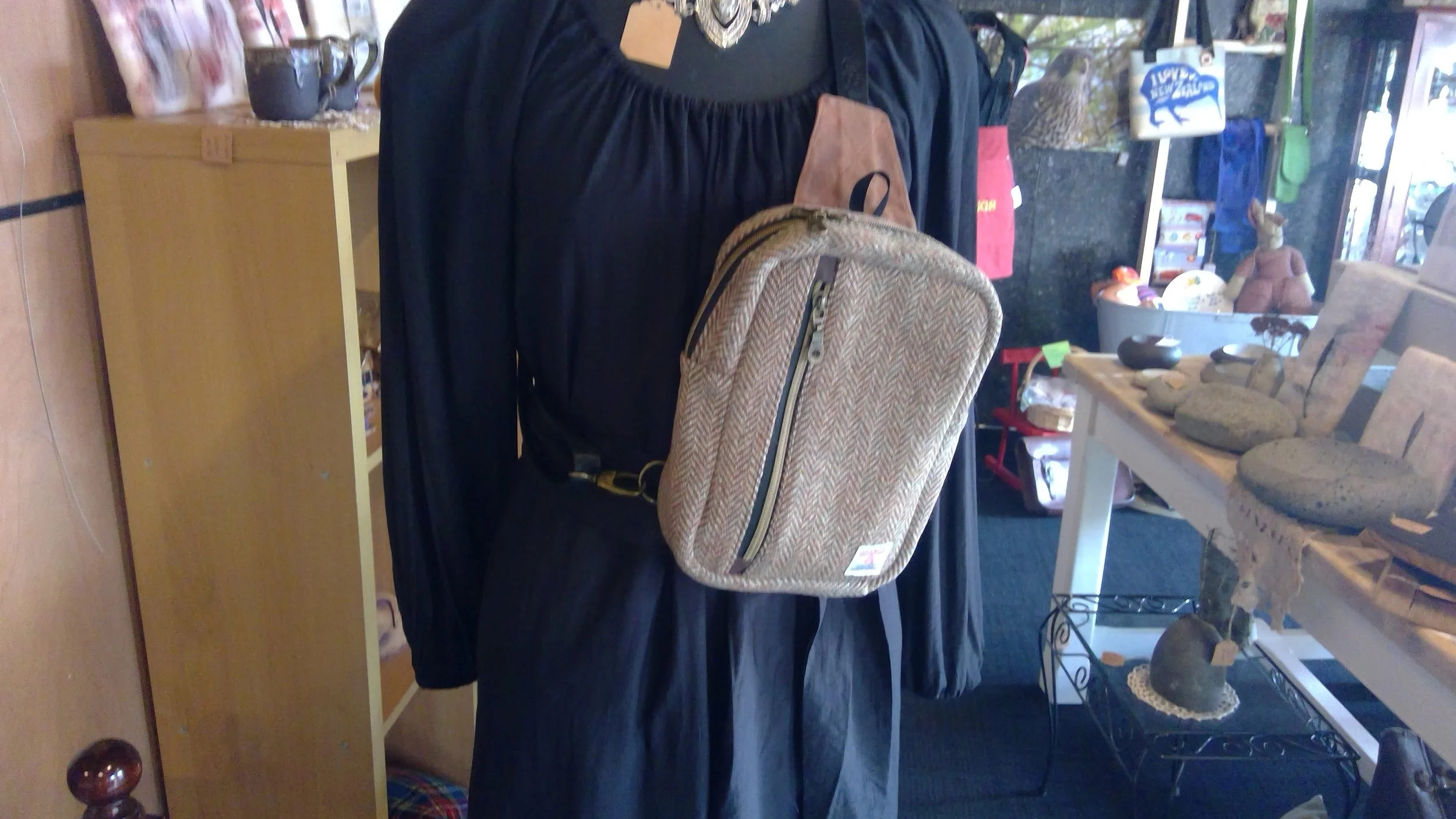 Harris Tweed® Sling Bag - Herringbone