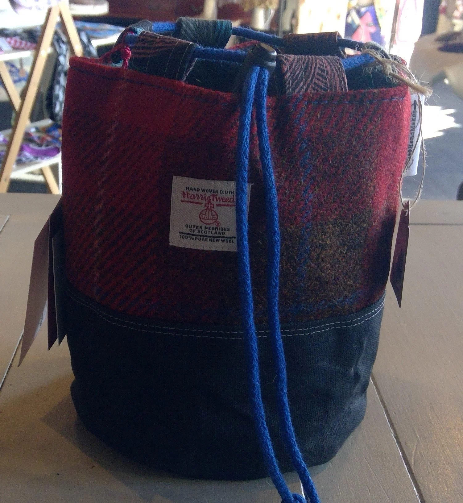 Harris Tweed® Crafters Project Bag - Red