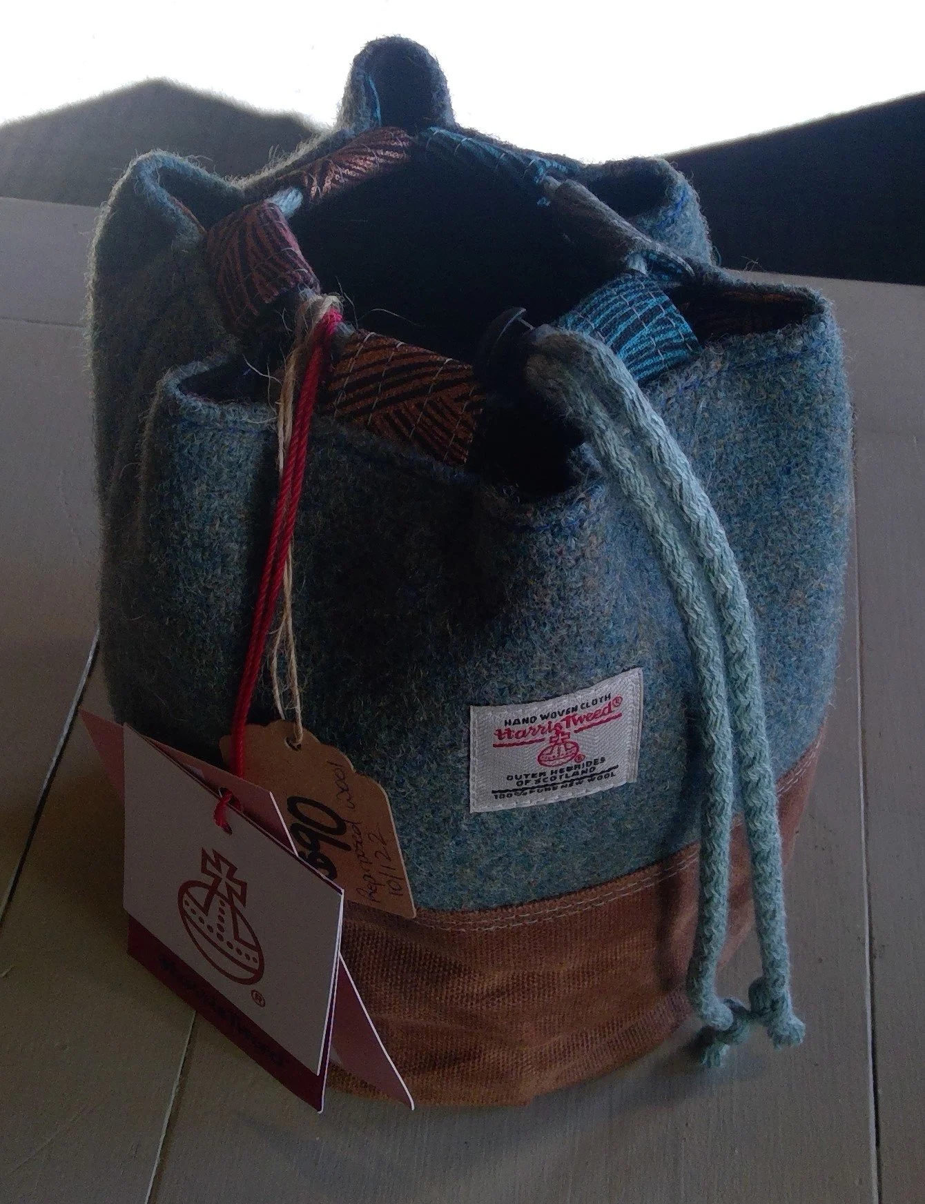 Harris Tweed® Crafters Project Bag - Blue