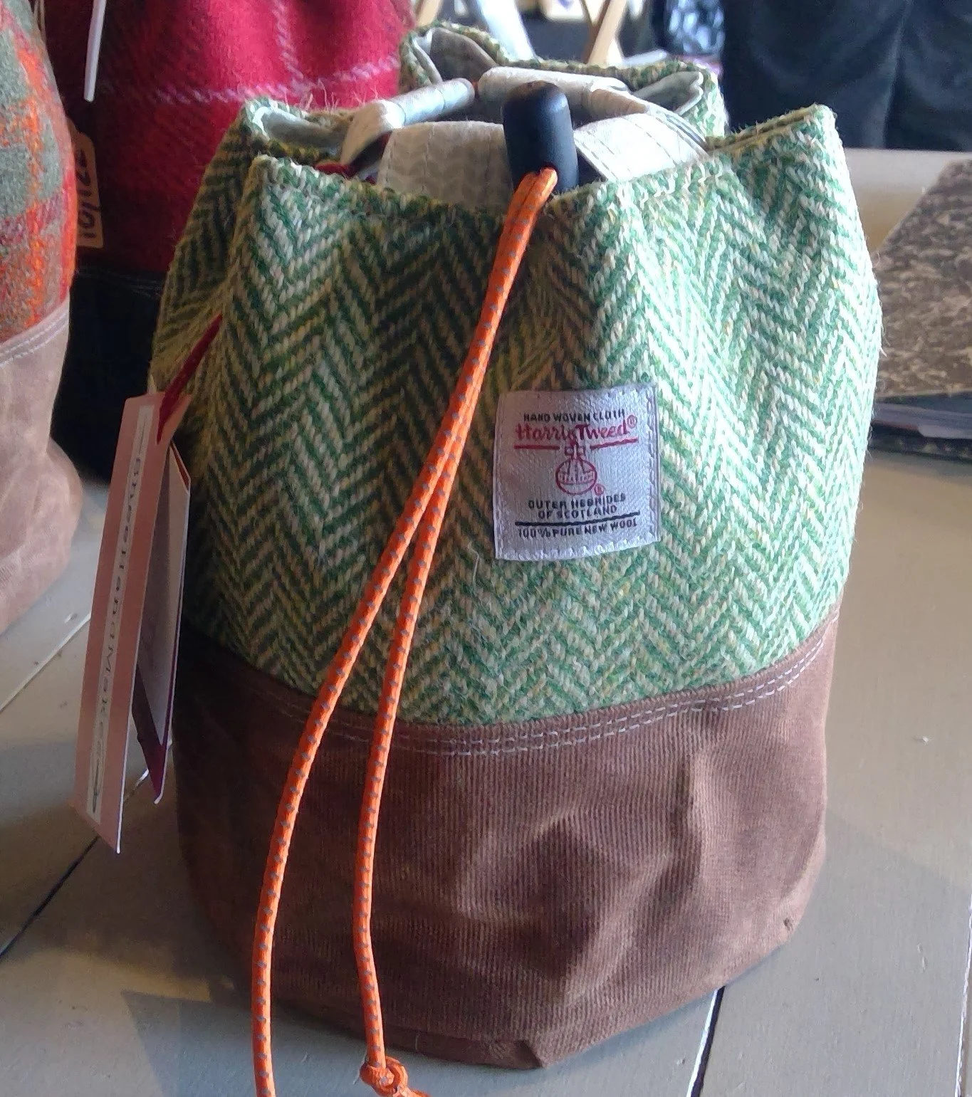 Harris Tweed® Crafters Project Bag - Green