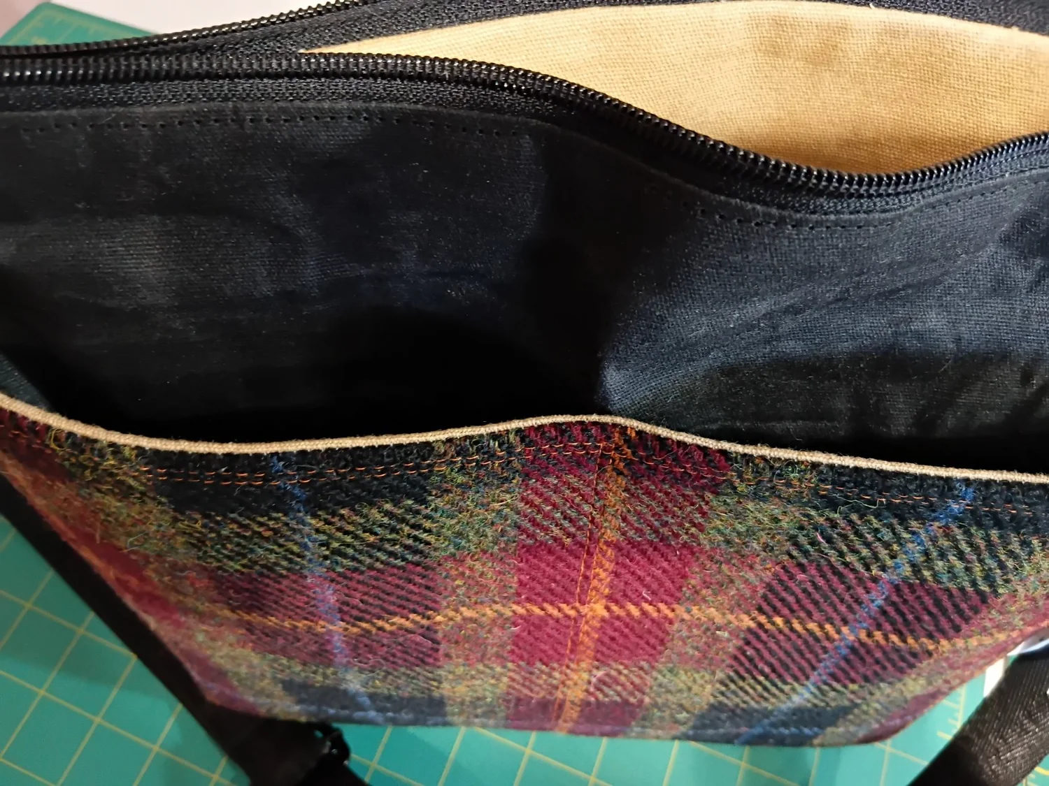 Large Harris Tweed® Tote Bag - Winter Colours