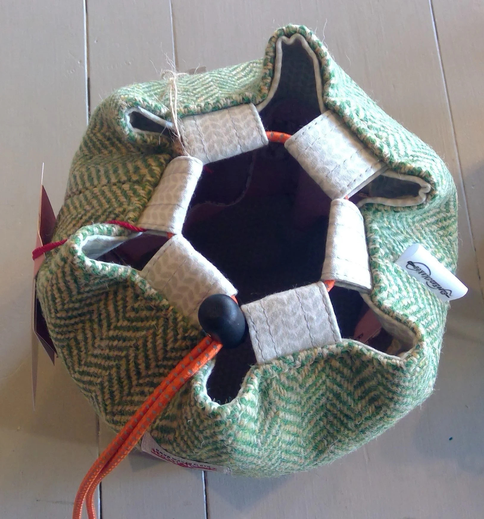 Harris Tweed® Crafters Project Bag - Green