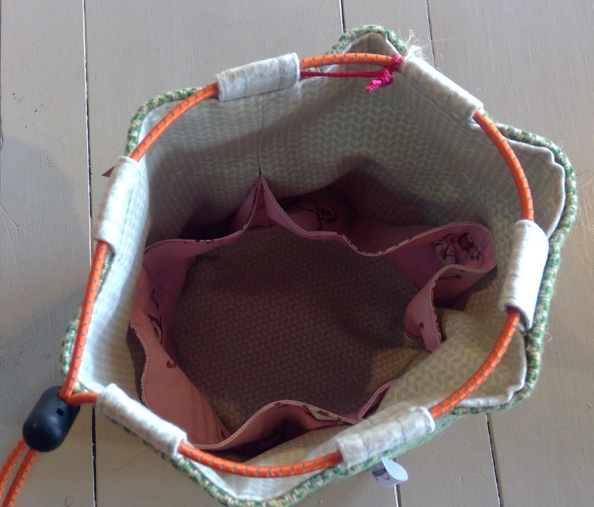 Harris Tweed® Crafters Project Bag - Green